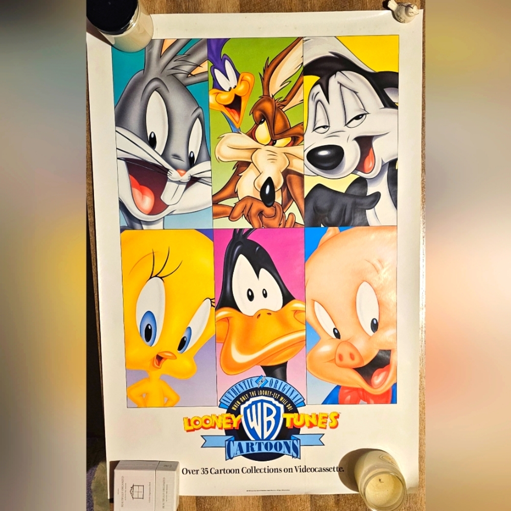 Looney Tunes Cartoon Poster